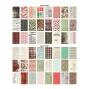 Preview: Tim Holtz - Idea Ology - Designpapier "Bacldrops Christmas" Paper Pack 6x10 Inch - 24 Bogen 