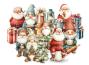 Preview: Dutch Doobadoo - Stanzteile "Santa & Gnomes" Die Cuts