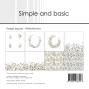 Preview: Simple and Basic - Designpapier "Winterflowers" Paper Pack 6x6 Inch - 24 Bogen 