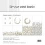 Preview: Simple and Basic - Designpapier "Winterflowers" Paper Pack 12x12 Inch - 8 Bogen 