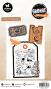 Preview: Studio Light - Stempel & Stanzschablone "Tag & Tickets" Stamp & Dies Grunge