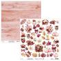 Preview: Mintay Papers - Papier Elemente "Rust & Roses" Paper Elements 12x12 Inch