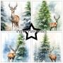 Preview: Paper Favourites - Designpapier "Reindeer" Paper Pack 6x6 Inch - 24 Bogen