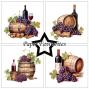 Preview: Paper Favourites - Designpapier "Wine Bottles" Paper Pack 6x6 Inch - 24 Bogen