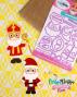 Preview: Carlijn Design - Stanzschablone "Sinterklaasje" Dies 