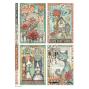 Preview: Stamperia - Decopatch Papier "Selection" Decoupage A4 - 6 Bogen  