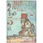 Preview: Stamperia - Decopatch Papier "Selection" Decoupage A4 - 6 Bogen  