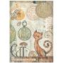 Preview: Stamperia - Decopatch Papier "Selection" Decoupage A4 - 6 Bogen  