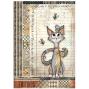 Preview: Stamperia - Decopatch Papier "Selection" Decoupage A4 - 6 Bogen  