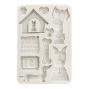Preview: Stamperia - Gießform A5 "I Love My Dog" Soft Mould 