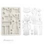 Preview: Stamperia - Gießform A5 "Cats" Soft Mould 