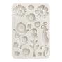 Preview: Stamperia - Gießform A5 "Flowers" Soft Mould 