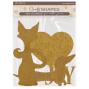 Preview: Stamperia - Holzteile "Dog and Cat Silhouette" MDF Crafty Shapes Blanks