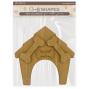 Preview: Stamperia - Holzteile "Doghouse and Bones" MDF Crafty Shapes Blanks