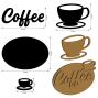 Preview: Stamperia - Holzteile "Cup and Plate" MDF Crafty Shapes Blanks