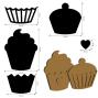 Preview: Stamperia - Holzteile "Sweet" MDF Crafty Shapes Blanks