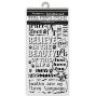 Preview: Stamperia - Schablone 12x25cm "Quotes Pattern" Stencil