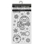 Preview: Stamperia - Schablone 12x25cm "Snowflakes" Stencil