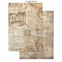 Preview: Stamperia - Papier, Aufkleber & Stanzteile "Coffee and Chocolate" Junk Journal Backgrounds,Stickers,Cut-Outs
