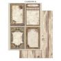 Preview: Stamperia - Papier, Aufkleber & Stanzteile "Coffee and Chocolate" Junk Journal Backgrounds,Stickers,Cut-Outs