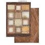 Preview: Stamperia - Papier, Aufkleber & Stanzteile "Coffee and Chocolate" Junk Journal Backgrounds,Stickers,Cut-Outs