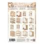 Preview: Stamperia - Papier, Aufkleber & Stanzteile "Gear up for Christmas" Junk Journal Backgrounds,Stickers,Cut-Outs