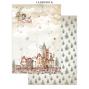 Preview: Stamperia - Papier, Aufkleber & Stanzteile "Gear up for Christmas" Junk Journal Backgrounds,Stickers,Cut-Outs