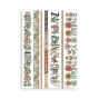 Preview: Stamperia - Washi Papier "Furry Friends" Washi Pad 14,8x21cm - 8 Bogen