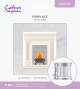 Preview: Crafters Companion - Stanzschablone "Fireplace" Dies