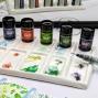 Preview: Lindys Stamp Gang - Pigmentpulver "French Gardens" Magical Shaker 2.0 Set - 5x10g