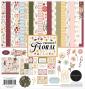 Preview: Carta Bella - Designpapier "Pressed Floral" Collection Kit 12x12 Inch - 12 Bogen  