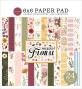 Preview: Carta Bella - Designpapier "Pressed Floral" Paper Pad 6x6 Inch - 24 Bogen