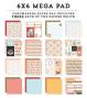 Preview: Echo Park - Designpapier "Bookish" Cardmakers Mega Pad 6x6 Inch - 48 Bogen