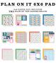 Preview: Echo Park - Designpapier "Plan On It" Paper Pack 6x6 Inch - 24 Bogen