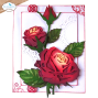 Preview: Elizabeth Craft Designs - Stanzschalone "Layered Roses" Dies