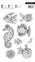 Preview: Art By Marlene - Stempelset "Sea Creatures" Clear Stamps