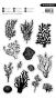 Preview: Art By Marlene - Stempelset "A lot of Corals" Clear Stamps
