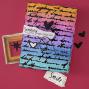 Preview: Spellbinders - Stanzschablone "Deckled Edge Script" Dies