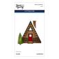 Preview: Spellbinders - Stanzschablone "Ski Lodge" Dies