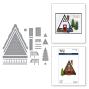 Preview: Spellbinders - Stanzschablone "Ski Lodge" Dies