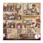 Preview: Ciao Bella - Designpapier "Book Lovers Pad" Paper Pack 8x8 Inch - 12 Bogen