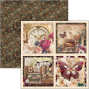 Preview: Ciao Bella - Designpapier "Book Lovers Pad" Paper Pack 8x8 Inch - 12 Bogen
