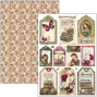 Preview: Ciao Bella - Stanzteile "Book Lovers" Creative Pad A4 - 9 Bogen