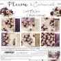 Preview: Craft OClock - Designpapier "Plum & Caramel" Paper Pack 8x8 Inch - 24 Bogen