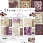 Preview: Craft OClock - Designpapier "Plum & Caramel" Basic Paper Pack 8x8 Inch - 24 Bogen
