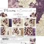Preview: Craft OClock - Designpapier "Plum & Caramel" Paper Pack 6x6 Inch - 24 Bogen