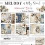 Preview: Craft OClock - Designpapier "Melody of My Soul" Paper Pack 8x8 Inch - 24 Bogen