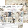 Preview: Craft OClock - Designpapier "Melody of My Soul" Paper Pack 8x8 Inch - 24 Bogen