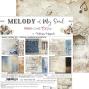 Preview: Craft OClock - Designpapier "Melody of My Soul" Basic Paper Pack 8x8 Inch - 24 Bogen