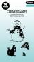Preview: Studio Light - Stempelset "Snowman" Clear Stamps